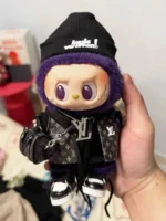 labubu-clothes-louis-vuitton-black-chic-outfit-set-1