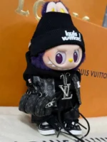 labubu-clothes-louis-vuitton-black-chic-outfit-set