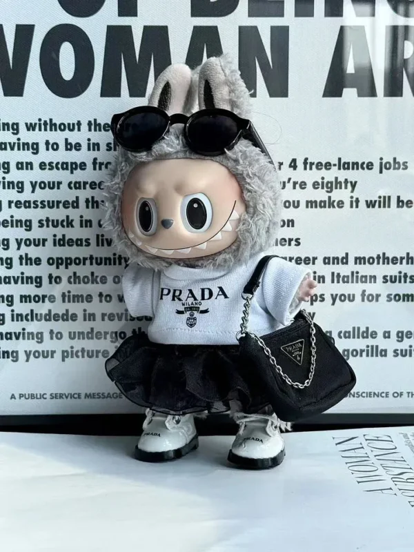 labubu-prada-clothes-for-girl-dress-with-handbag